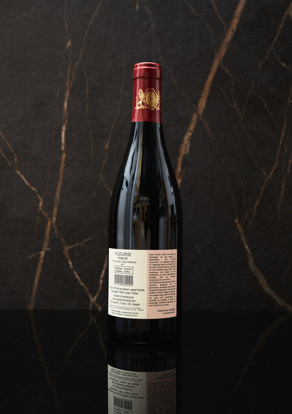 Joseph Burrier Chateau de Beauregard Fleurie Poncie 2020